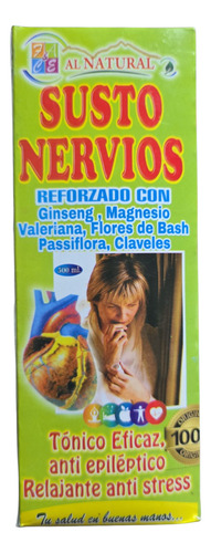 Susto / Nervios Jarabe 500ml Natural Hierbas Y Miel