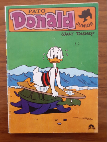 Pato Donald Año 3 Número 44 Editora Pinsel Lord Cochrane 1975