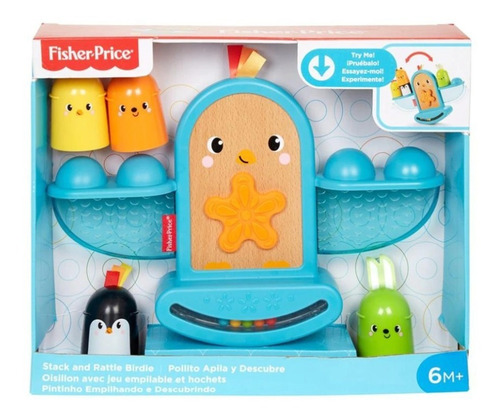 Set Pollito Apila Y Descubre Fisher Price
