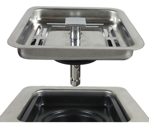 Adaptador Cuadrado Del Colador Del Fregadero De La Cocina