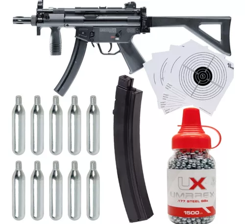 Comprar subfusil Umarex H&K MP5 de CO2 en calibre 4,5 mm