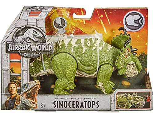 Imagen 5 de 5 de Mundo Jurásico Roarivores Sinoceratops