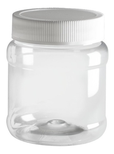 Frasco Pet 250 Ml/grs Tarro 8 Oz (20 Piezas) Con Linner