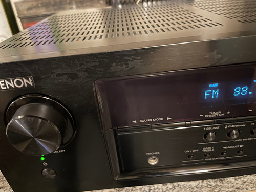Receiver Denon Avr-s530bt Detalle Estético Mínimo. Negro (Usado)