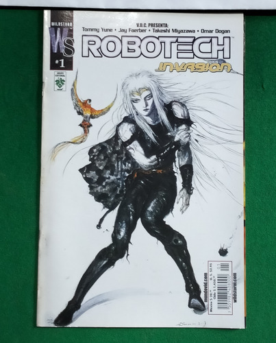 Robotech Invasión. Editorial Vid, Serie Completa De 5 Comics (Usado)