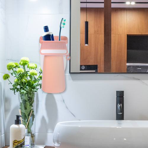 Soporte Adhesivo Para Cepillos De Dientes, Montaje En Pared,