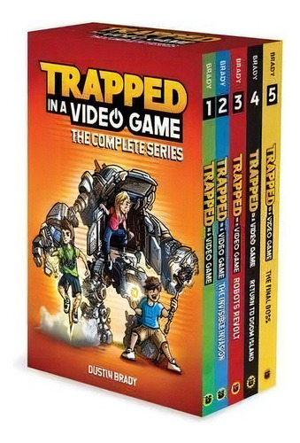 Trapped In A Video Game: The Complete Series, De Dustin Brady. Editorial Andrews Mcmeel Publishing, Tapa Blanda En Inglés