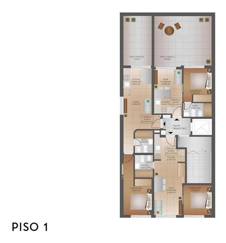 Imagen 12 de 17 de Departamentos De 1 Dormitorio En Zona Universitaria