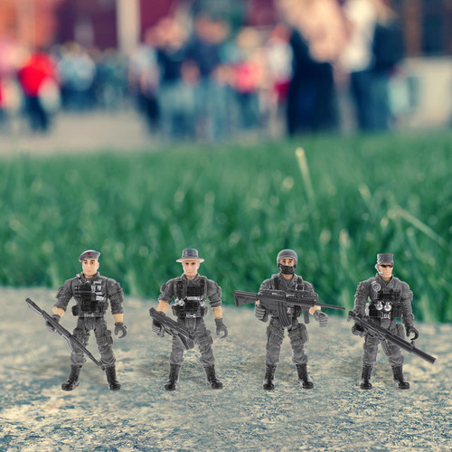 1 Juego De Maquetas De Soldado De Simulación Soldier Playthy