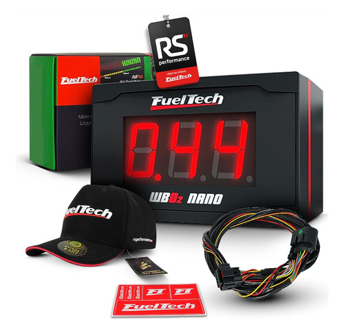 Medidor De Combustão Fueltech Wideband Nano Chicote 2 Metros