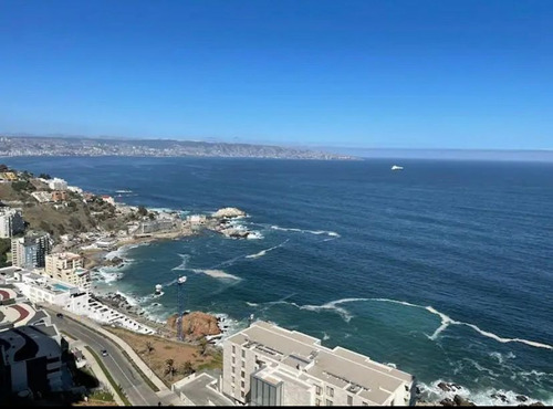 Reñaca, Panorámica Vista, 2 Dormitorios, Terraza, Estacionam