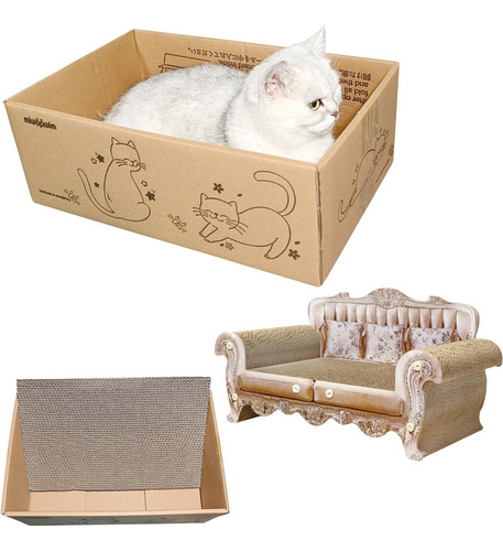 Cama De Rascador De Gato Miwoowim, Sofá Gatito De 23 Pulgada