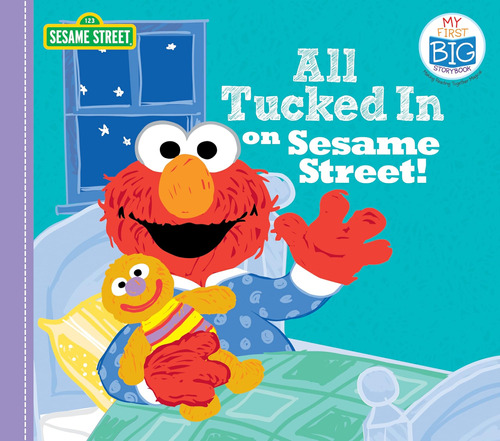 Libro All Tucked In On Sesame Street!-inglés