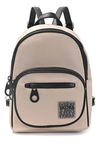 Mochila color beige new arrivals