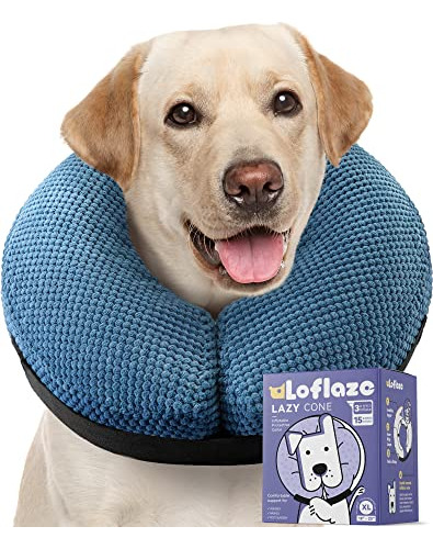 Collar Suave De Cono De Perro Inflable Para Perros G43lk