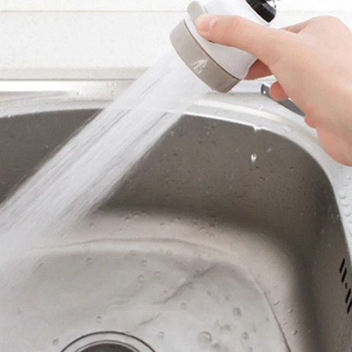 Imagen 4 de 10 de Grifo Lavaplatos Extensor regula Presión Ahorro Agua 360º