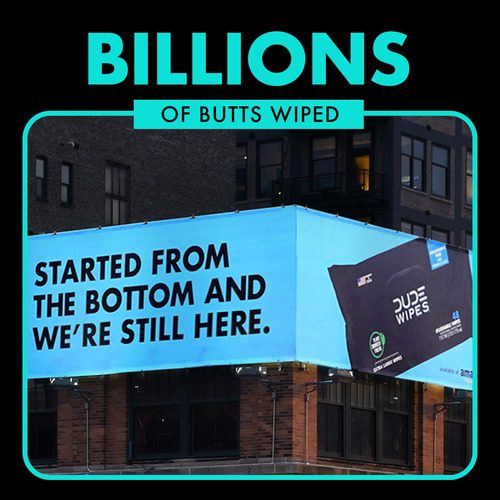 Dude Wipes - Dispensador De Toallitas Hmedas Desechables En