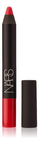 Nars Lapiz Labial Mate Terciopelo, Rojo Famoso, 0.08 Onzas