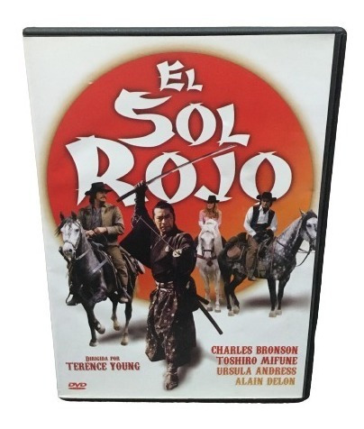  El Sol Rojo Dvd Original Western Delon Bronson 