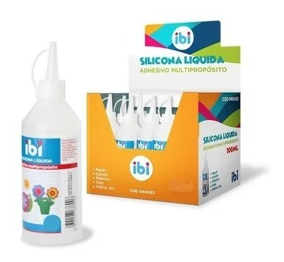 Silicona Liquida X 30 Ml Adhesivo Multipropósito Ibi Craft