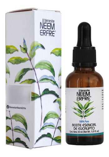 Aceite Esencial De Eucalipto Aromaterapia Difusor 30 Ml