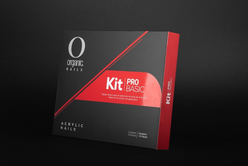 Imagen 4 de 5 de Pro Basic Kit Organic Nails Acrlico Uñas+ Cortatips+envió
