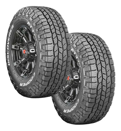 Paq. 2 Llantas 285/60 R20 Cooper Discoverer At3 Xlt 125/122s