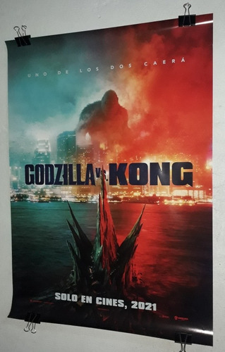 Poster Original De Cine Godzilla Vs Kong