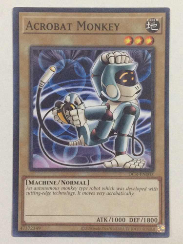 Yugioh! Acrobat Monkey Dcr-en003