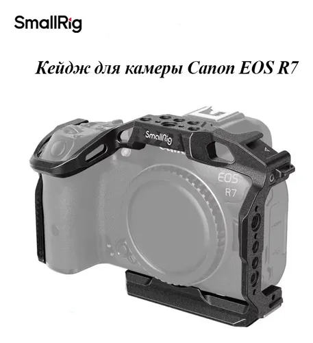 Canon EOS R7 本体 SmallRigケージ付 Jaula Smallrig R7 Com Placa De Liberação Rápida Para Canon