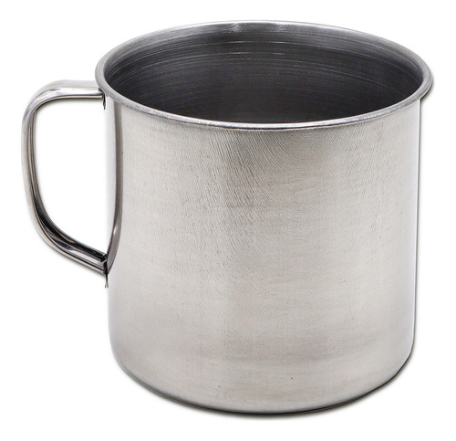 Jarro Acero Inoxidable, Jarrito Hervidor 10cm 600 Ml Color Acero Inoxidable