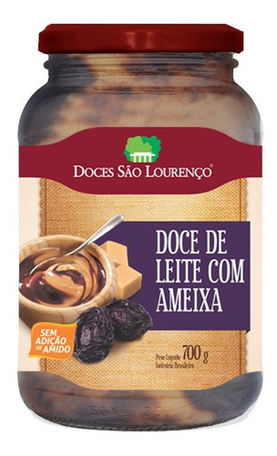 Imagem 1 de 1 de Doce De Leite Ameixa Sao Lourenco 700g