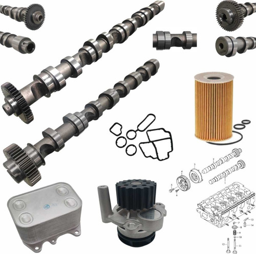 Arbol Levas Admision Escape Bomba Seat Toledo 1.6l Tdi 12-18