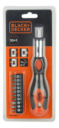 Chave Fenda Catraca 10 Pontas Black & Decker Bdht68127