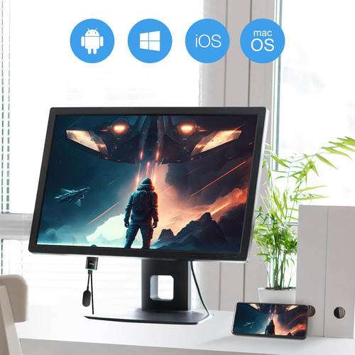 Receptor De Pantalla Inalámbrico Ezcast 2, La Transmisión