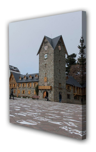 Cuadro Canvas Ciudad Centro Civico Bariloche M5