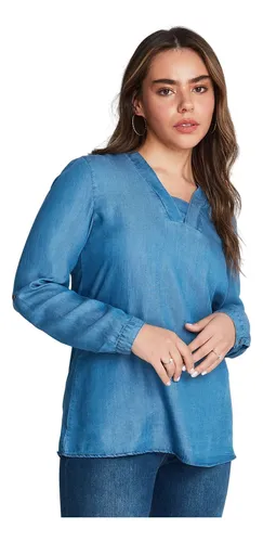 Blusa Lyocell Cuello V - 20000347