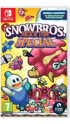 Snowbros Special Nick & Tom Nintendo Switch Nuevo