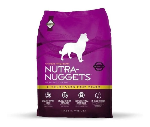 Nutra Nuggets Lite Señior 1 Kg