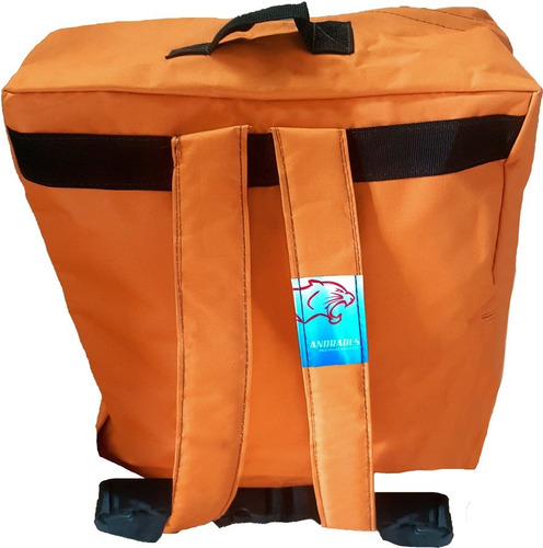 Imagem 5 de 7 de Bolsa Mochila Bag Delivery Motoboy 33 Litros Térmica Nylon