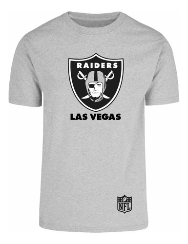 Playera Modelo Las Vegas Raiders Estampado En Vinil