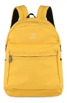 Comprar Himawari - Mochila Escolar O De Viaje Porta Laptop H1016-1 Color Amarillo Diseño De La Tela Lisa