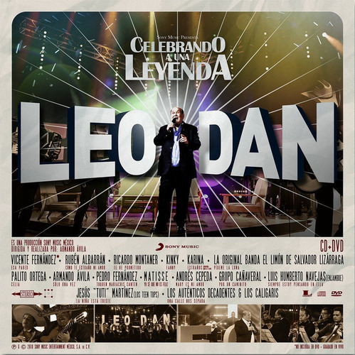 Leo Dan - Celebrando A Una Leyenda Cd + Dvd Nuevo Sellado