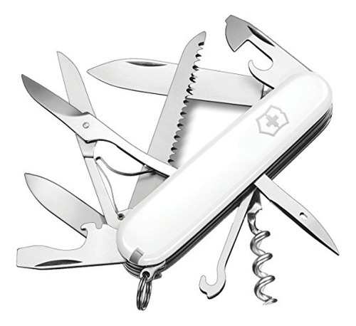 Navaja Suiza De Bolsillo Victorinox 1.3713.7 Huntsman Blanco