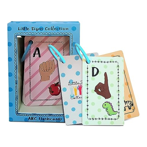 Little Signs Collection Sign Language Flash Cards - American