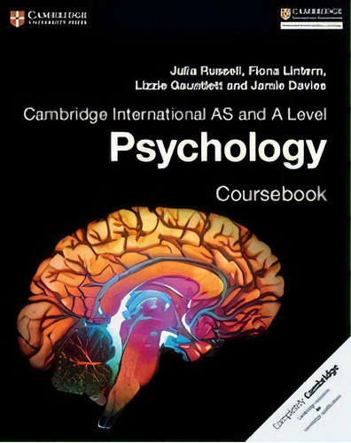 Psychology For Cambridge As & A Level Kel Ediciones, De Russell,julia & Lintern,fiona & Others. Editorial Cambridge University Press En Inglés