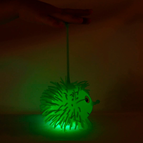 Imagen 6 de 8 de Squishy Ojos Saltarin Luminoso Puffer Ball Kawaii Colores