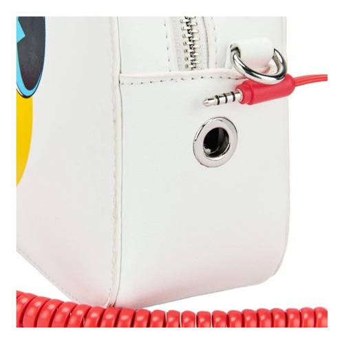 Bolso Chicas Super Poderosas Crossbody Teléfono Blanco Níquel Blanco