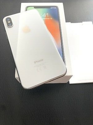 Imagen 2 de 3 de Nuevo Apple iPhone X - 256gb-silver (unlocked) A1901 (gsm)