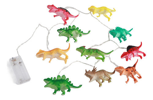 Guirnalda De Luces Led De 2 Metros Y 10 Cadenas De Dinosauri